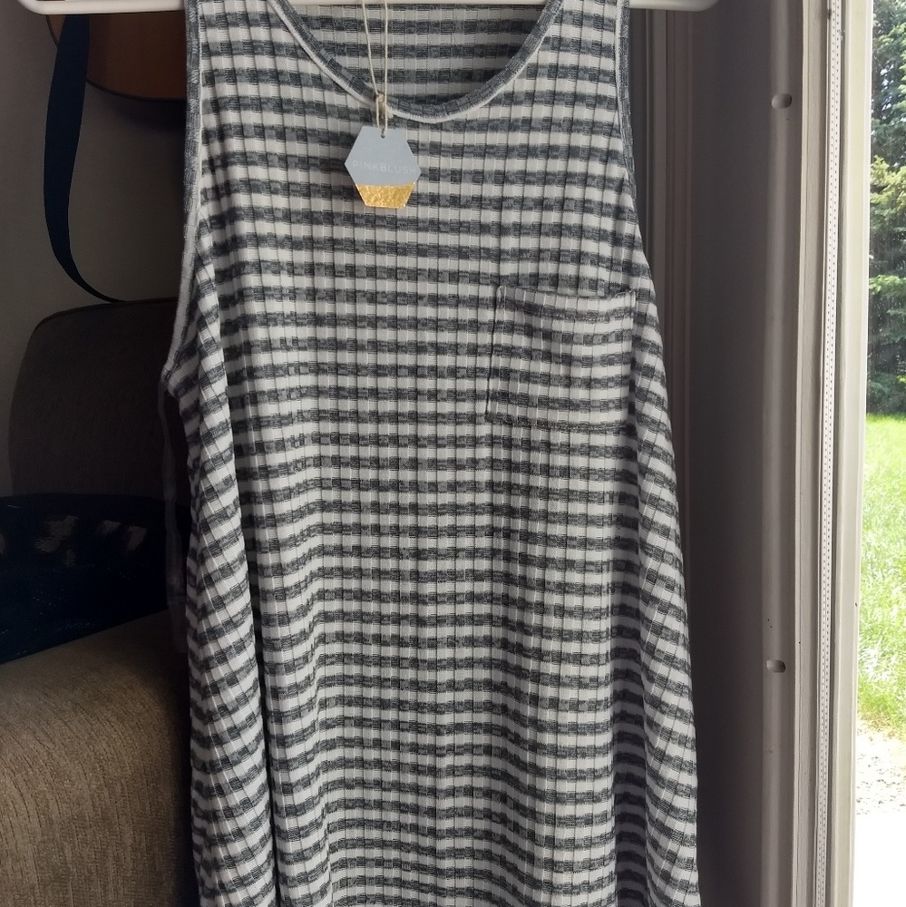 PinkBlush Maternity Knit Racerback Tank